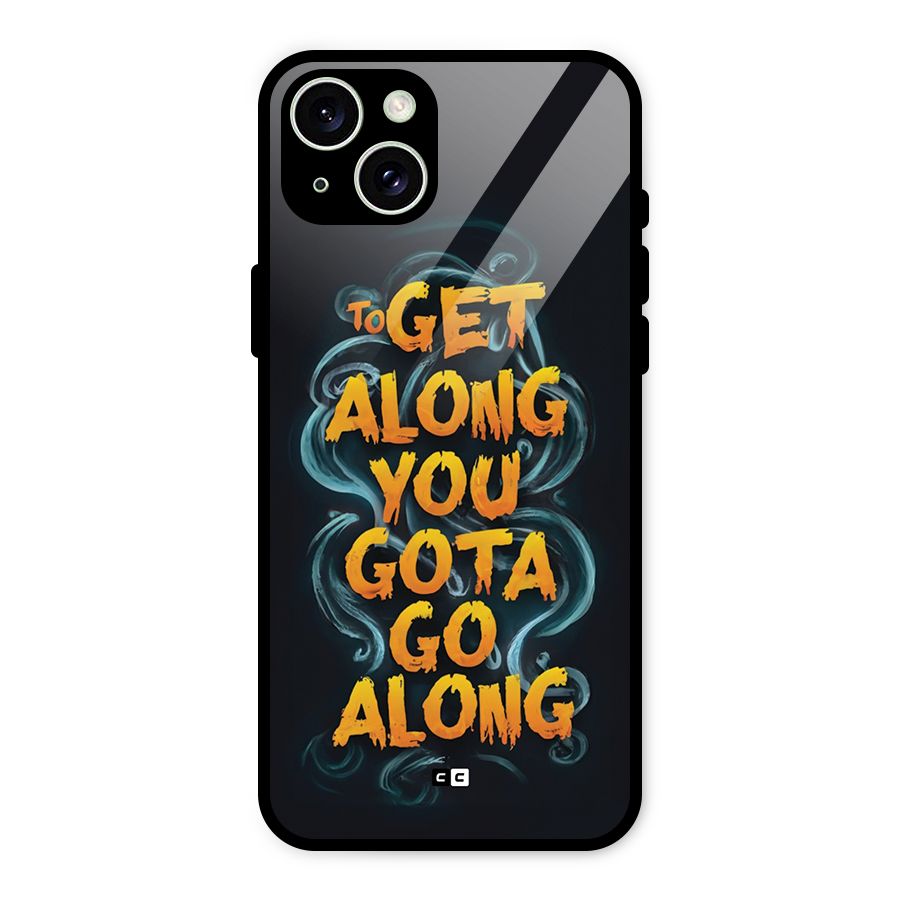 Gota Go Along Glass Back Case for iPhone 15 Plus