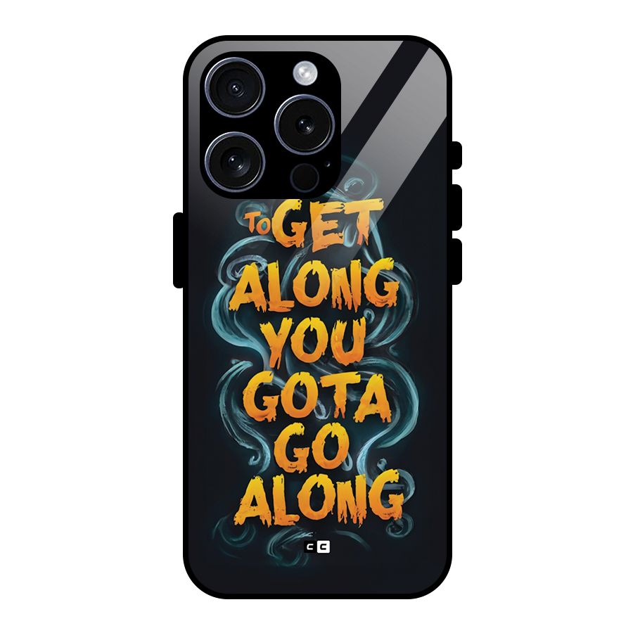 Gota Go Along Glass Back Case for iPhone 15 Pro