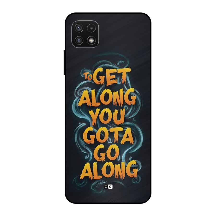 Gota Go Along Metal Back Case for Galaxy A22 5G