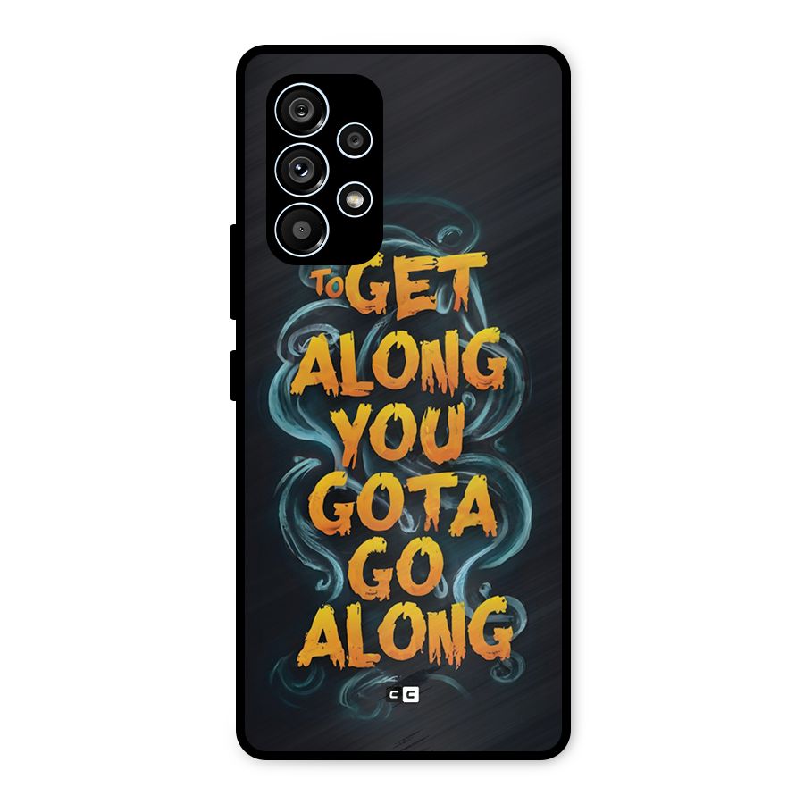 Gota Go Along Metal Back Case for Galaxy A53 5G