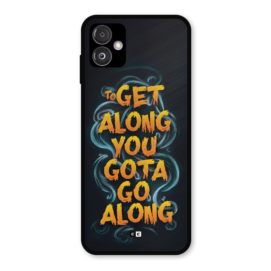 Gota Go Along Metal Back Case for Galaxy F14