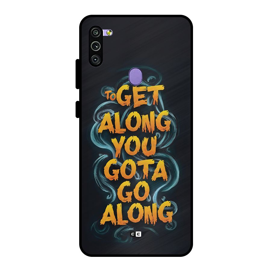 Gota Go Along Metal Back Case for Galaxy M11