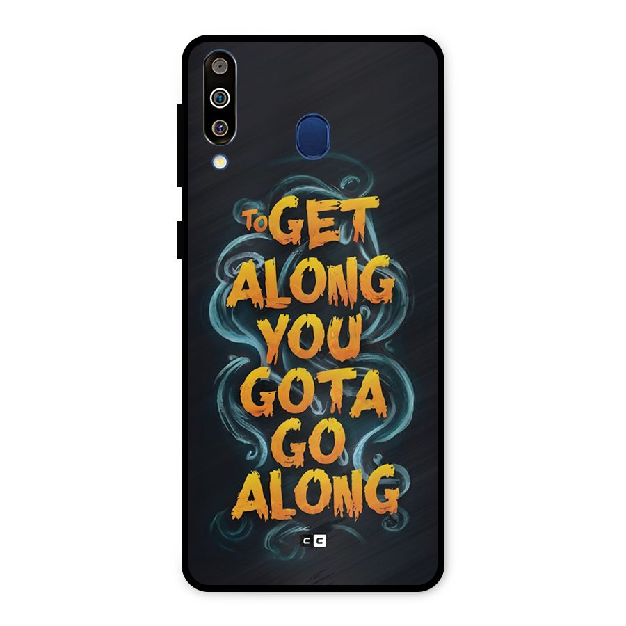 Gota Go Along Metal Back Case for Galaxy M30