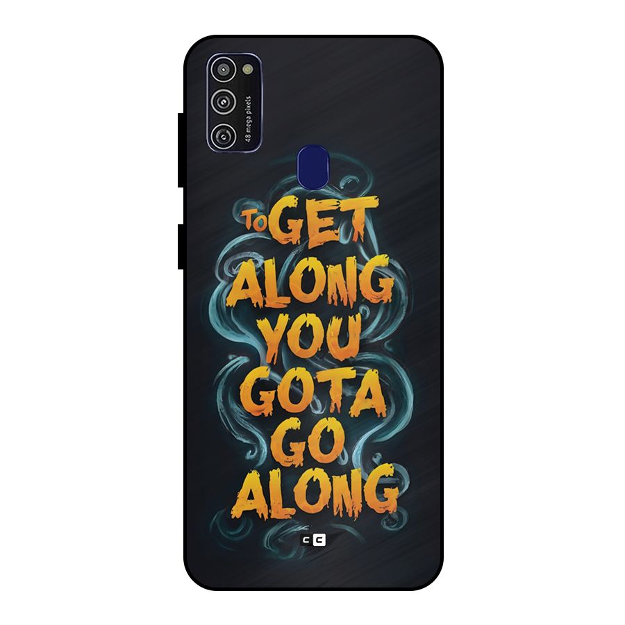 Gota Go Along Metal Back Case for Galaxy M30s