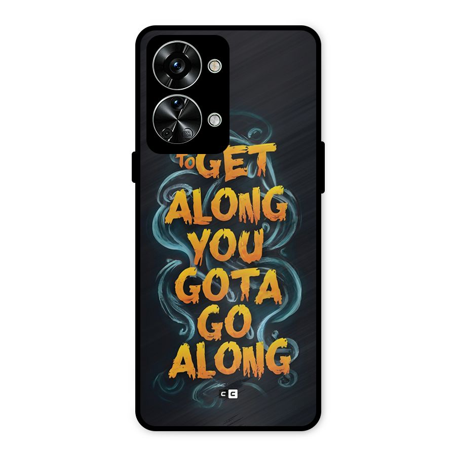 Gota Go Along Metal Back Case for OnePlus Nord 2T
