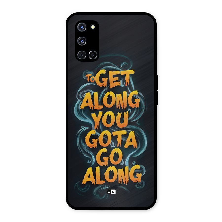 Gota Go Along Metal Back Case for Oppo A52