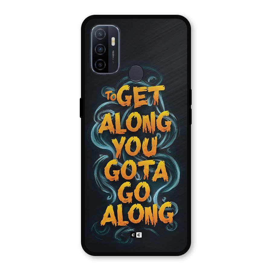 Gota Go Along Metal Back Case for Oppo A53