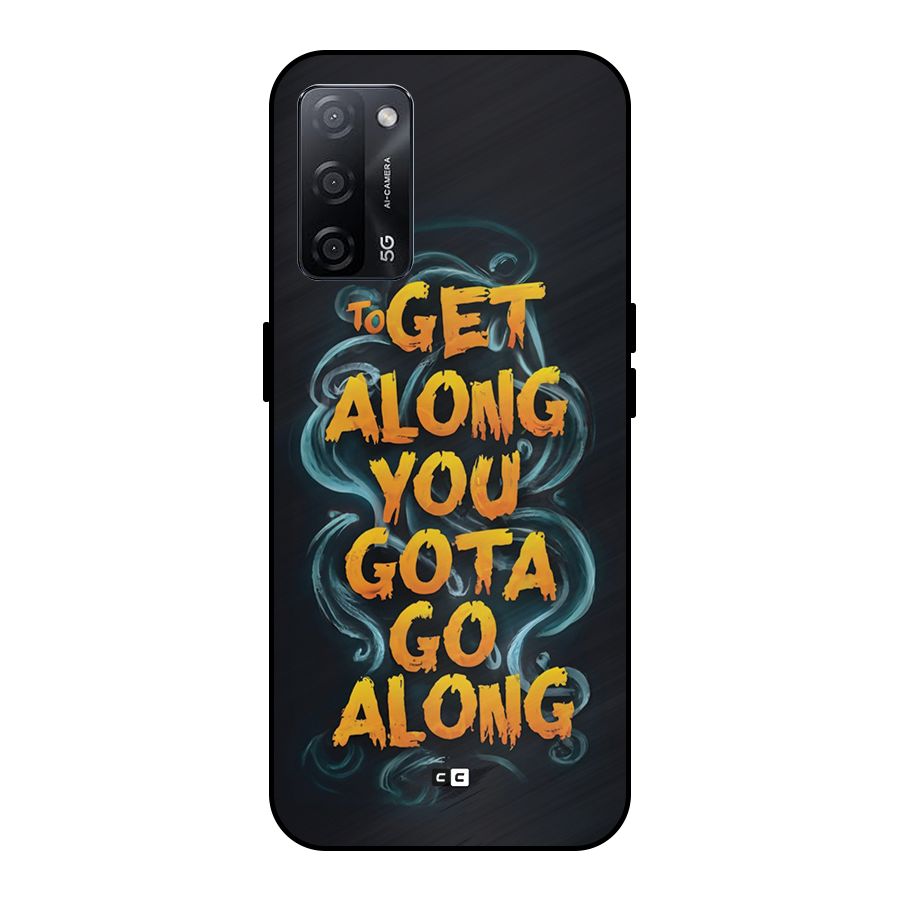 Gota Go Along Metal Back Case for Oppo A53s 5G