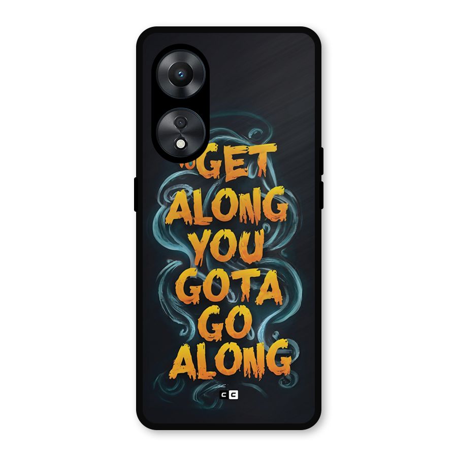 Gota Go Along Metal Back Case for Oppo A78