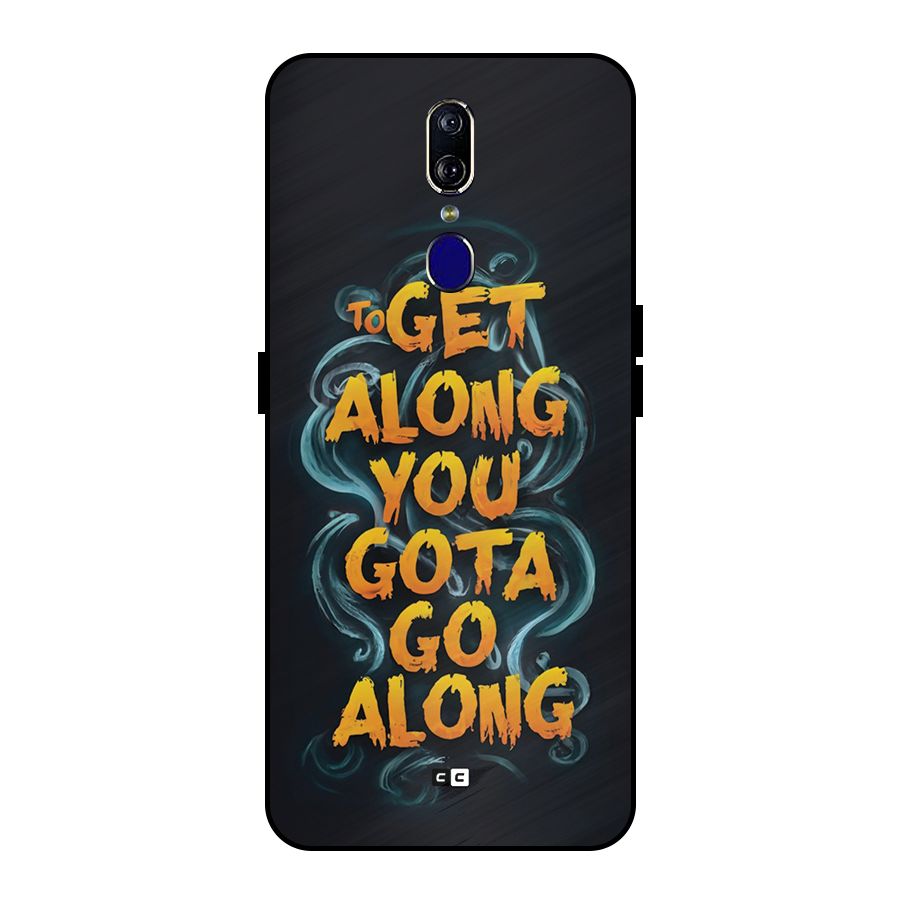 Gota Go Along Metal Back Case for Oppo F11