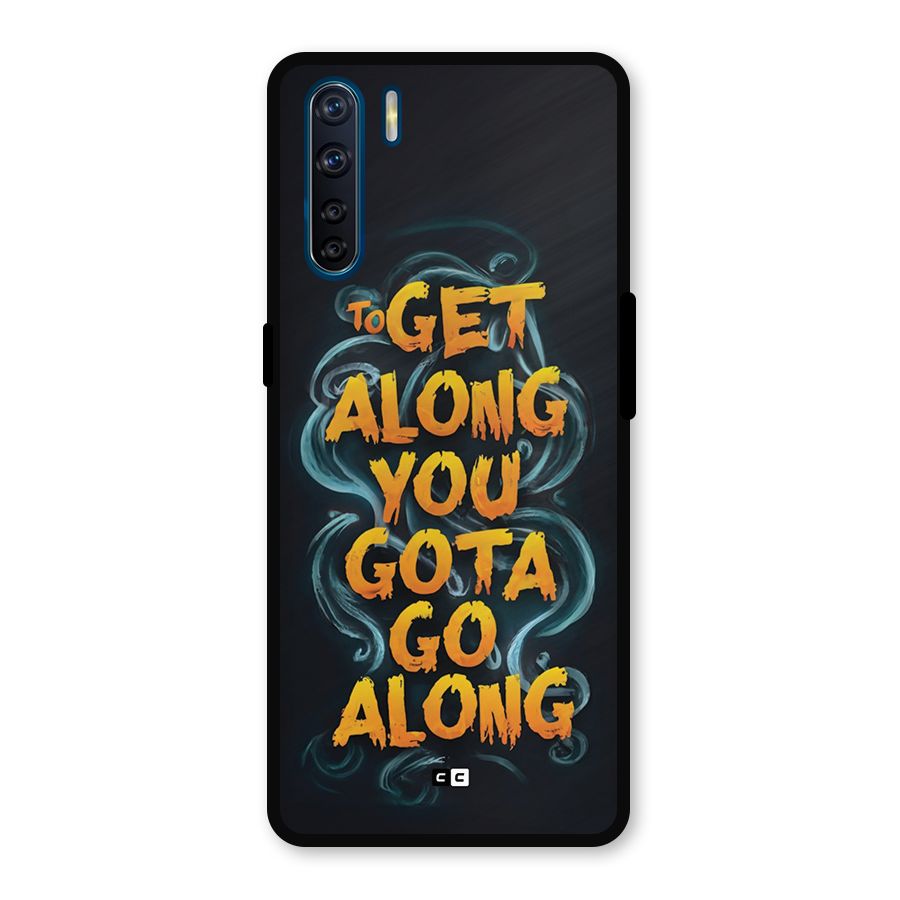 Gota Go Along Metal Back Case for Oppo F15