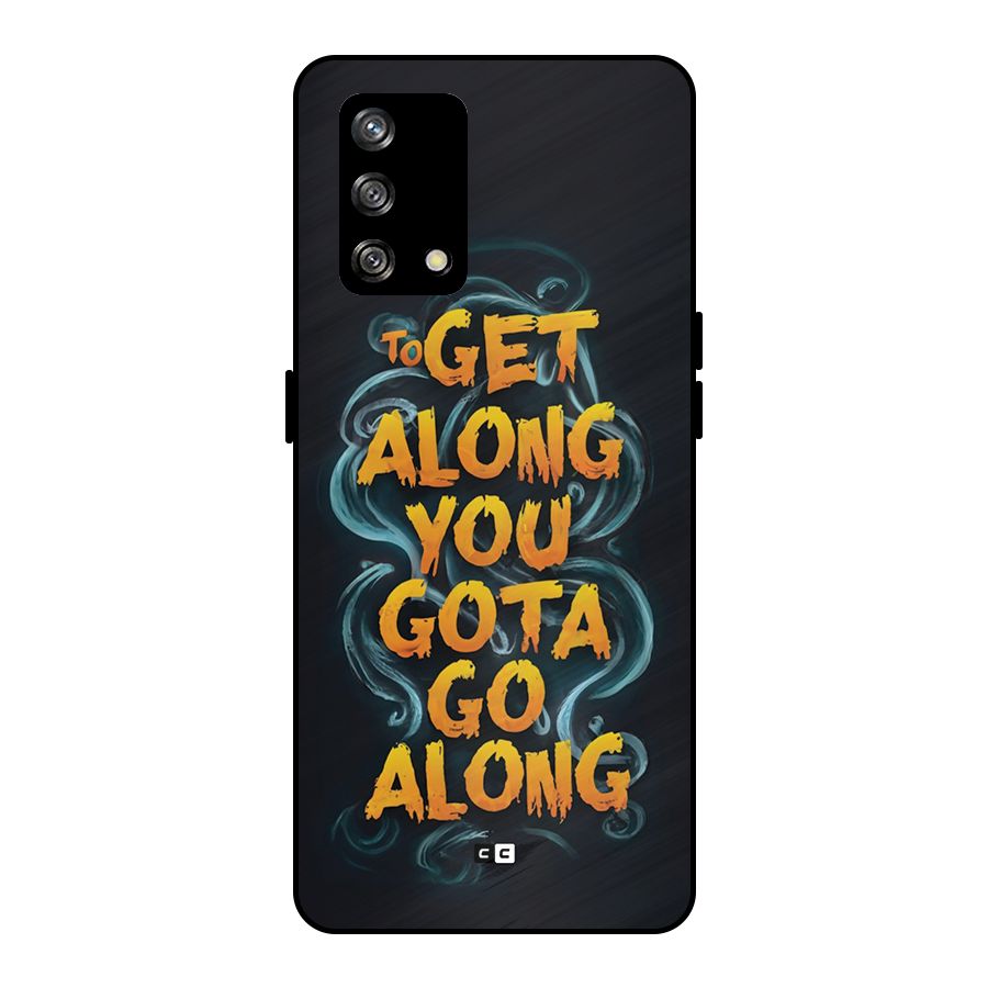 Gota Go Along Metal Back Case for Oppo F19