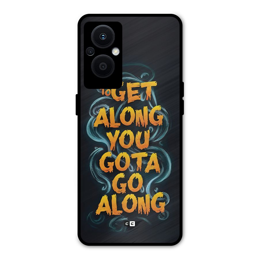 Gota Go Along Metal Back Case for Oppo F21s Pro 5G