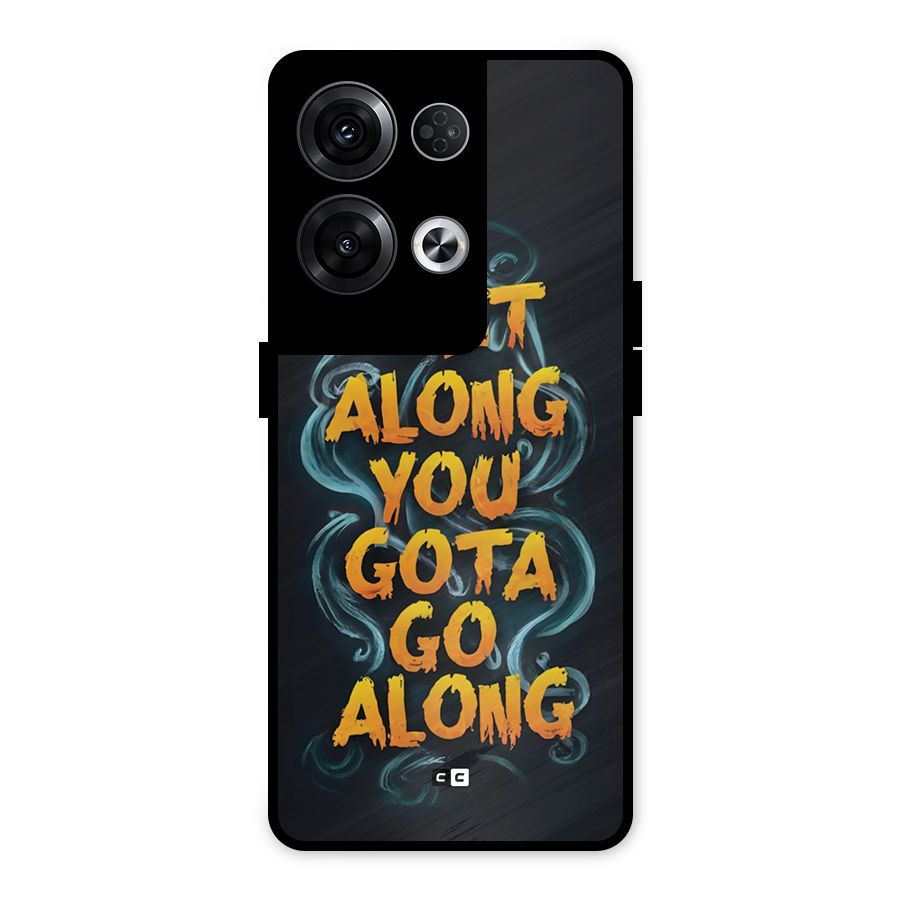 Gota Go Along Metal Back Case for Oppo Reno8 Pro 5G