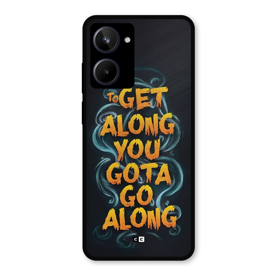 Gota Go Along Metal Back Case for Realme 10