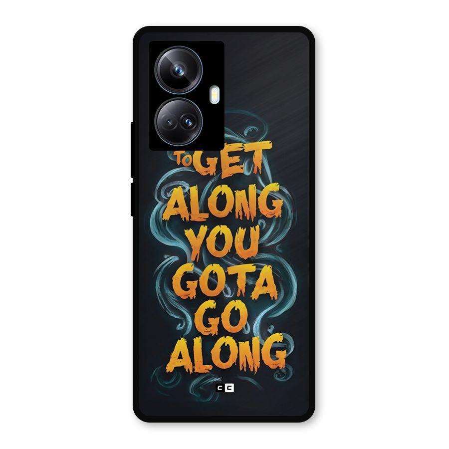 Gota Go Along Metal Back Case for Realme 10 Pro Plus