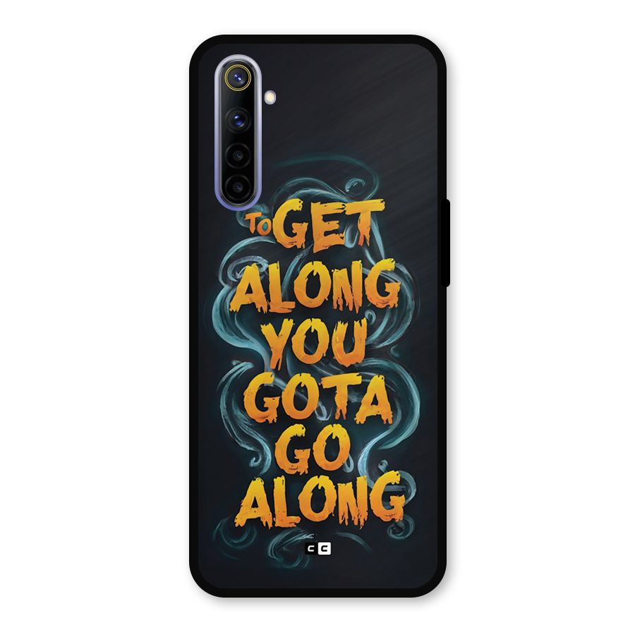 Gota Go Along Metal Back Case for Realme 6