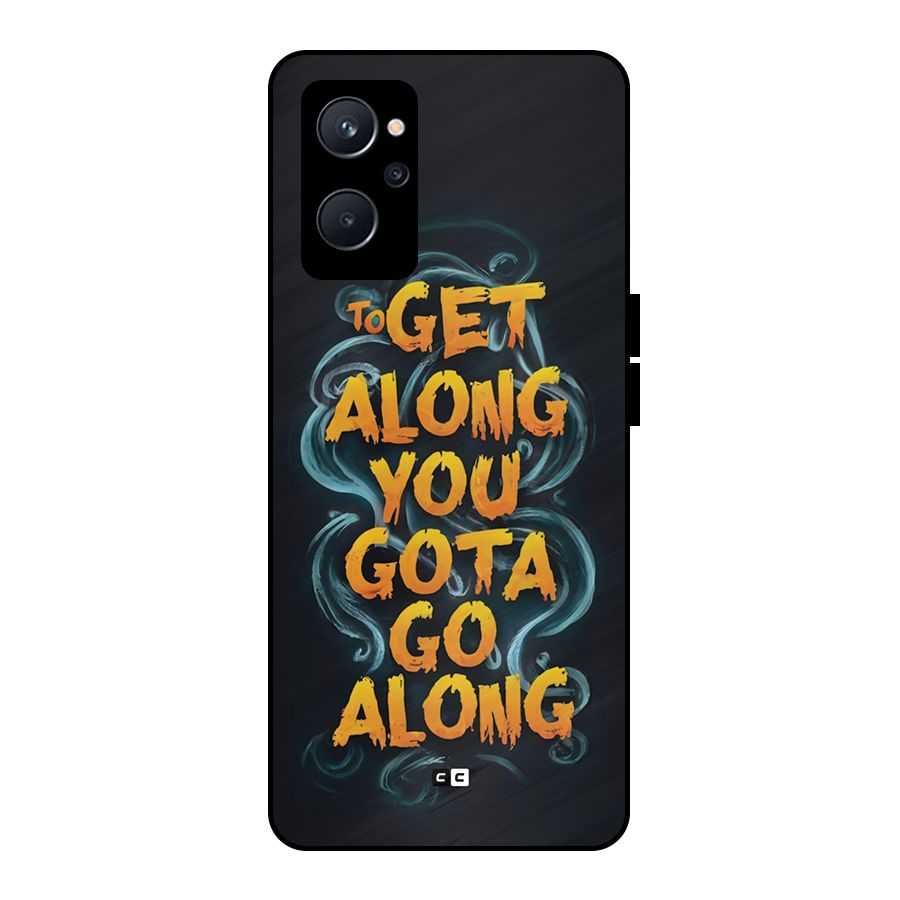 Gota Go Along Metal Back Case for Realme 9i 5G
