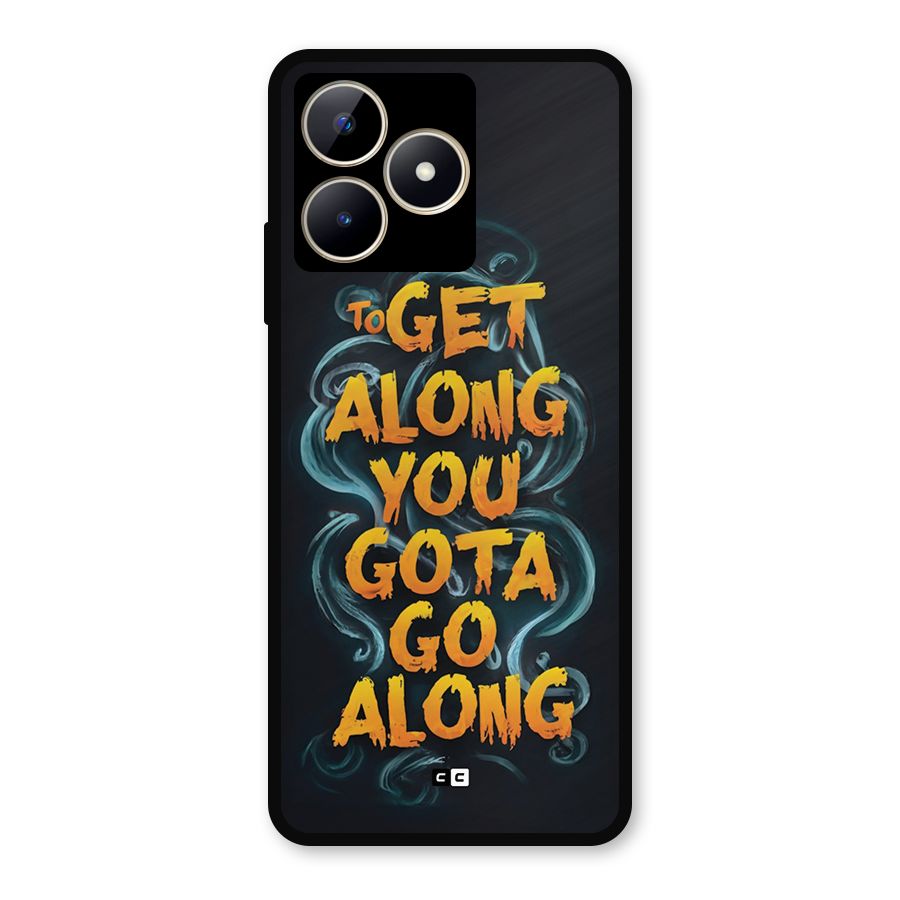 Gota Go Along Metal Back Case for Realme C53