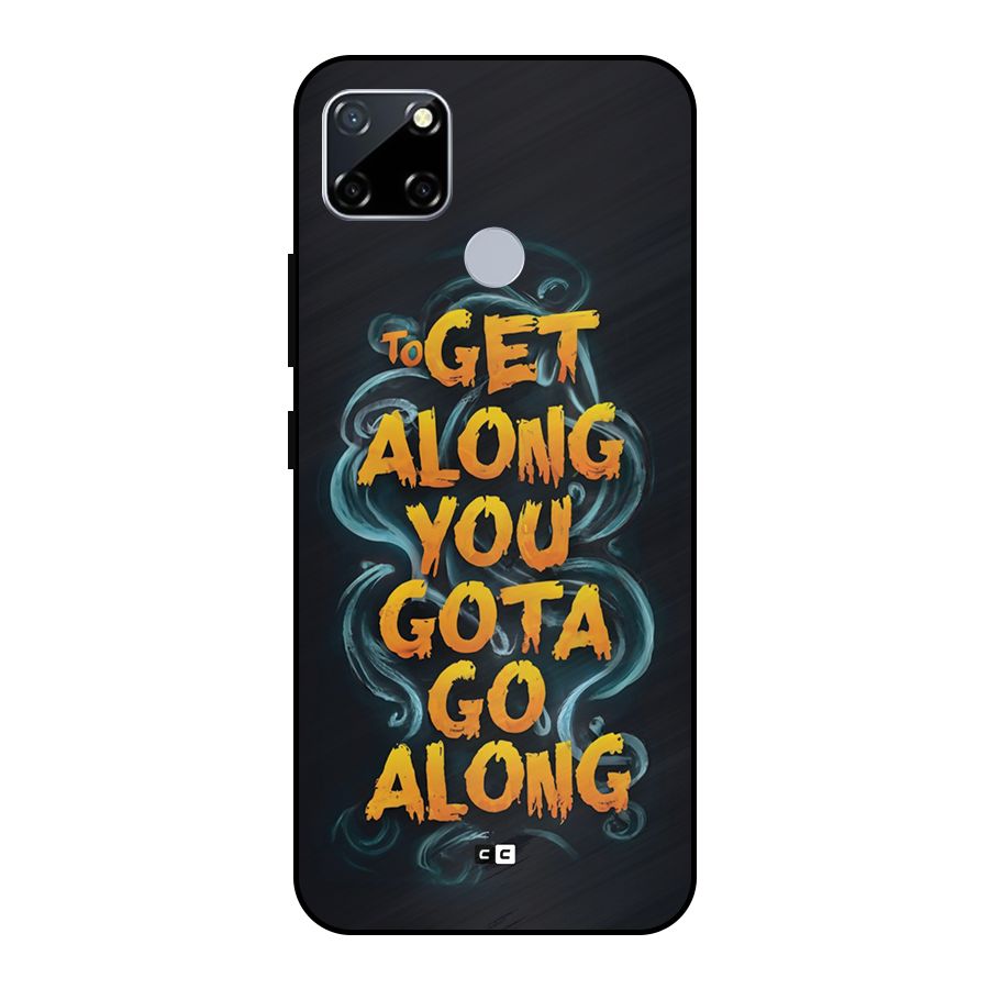 Gota Go Along Metal Back Case for Realme Narzo 30A