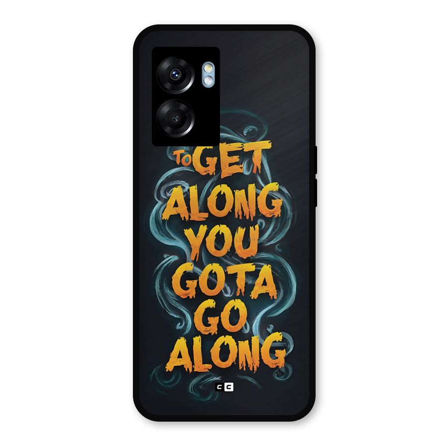 Gota Go Along Metal Back Case for Realme Narzo 50 5G