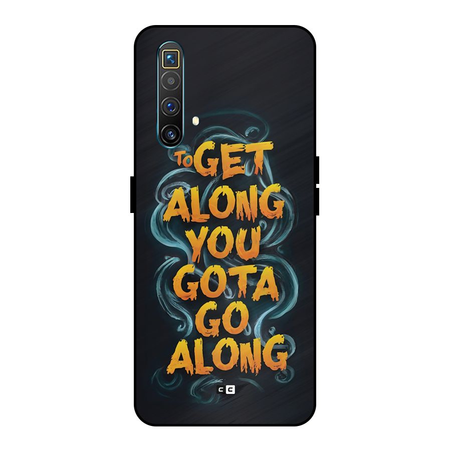 Gota Go Along Metal Back Case for Realme X3 SuperZoom
