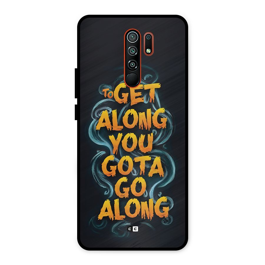 Gota Go Along Metal Back Case for Redmi 9 Prime