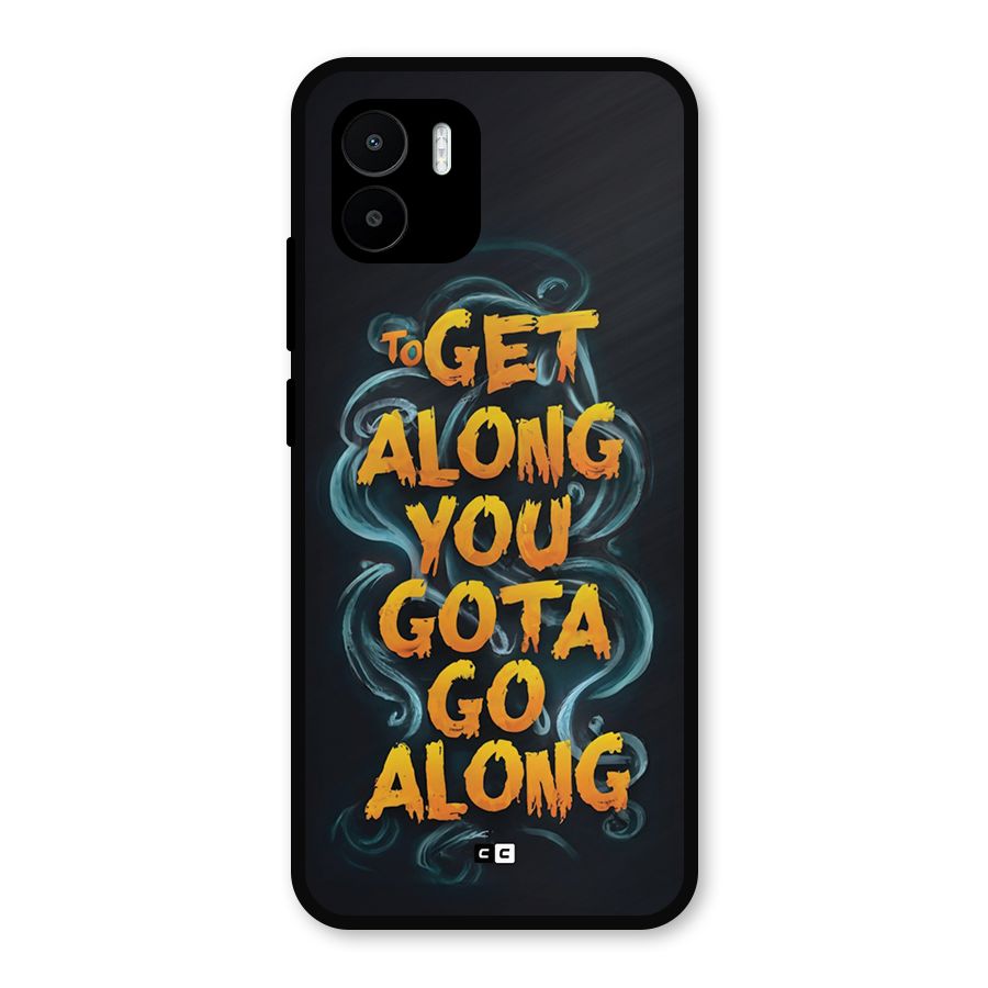 Gota Go Along Metal Back Case for Redmi A2