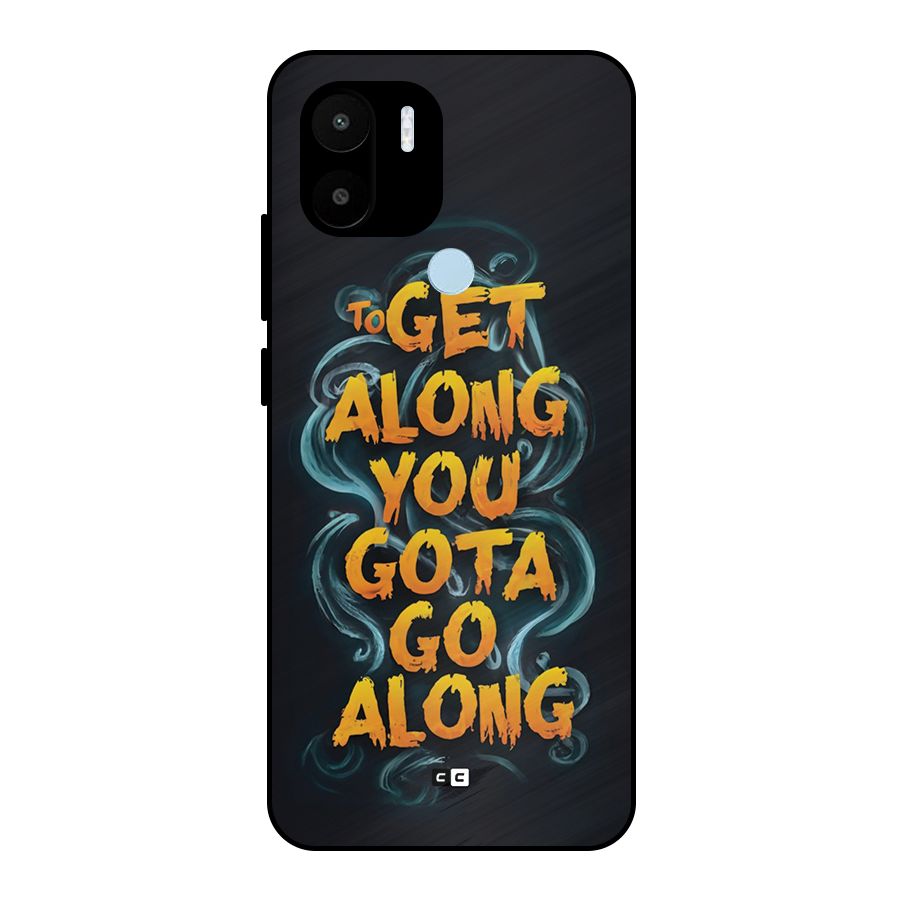 Gota Go Along Metal Back Case for Redmi A2 Plus