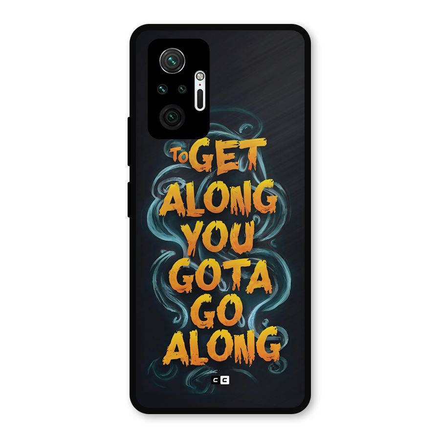 Gota Go Along Metal Back Case for Redmi Note 10 Pro