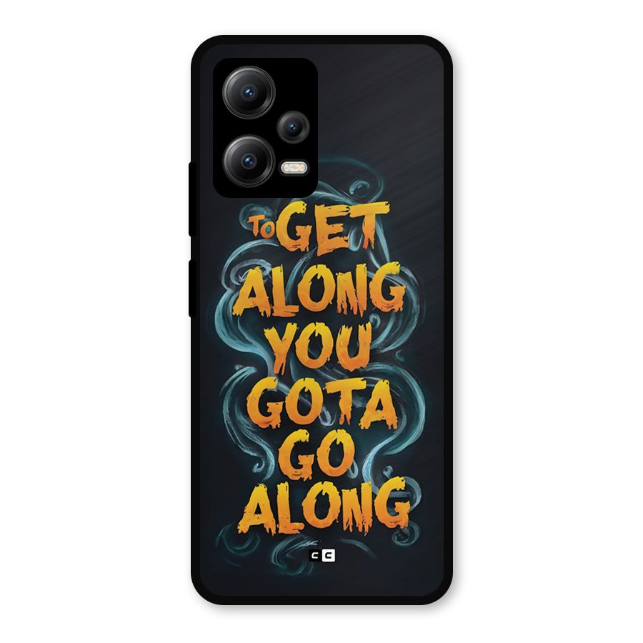 Gota Go Along Metal Back Case for Redmi Note 12 5G