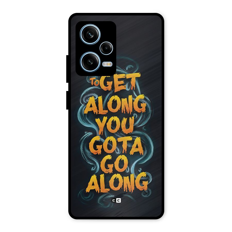 Gota Go Along Metal Back Case for Redmi Note 12 Pro