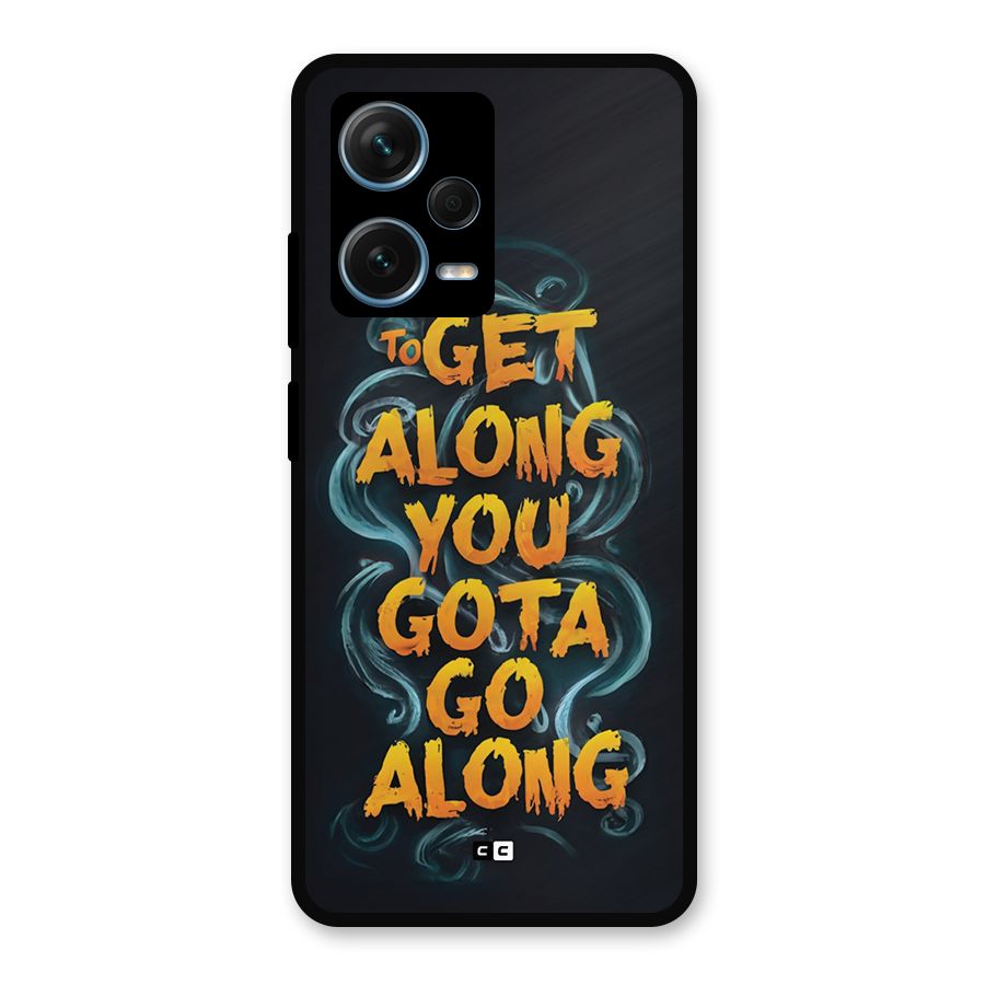 Gota Go Along Metal Back Case for Redmi Note 12 Pro Plus 5G