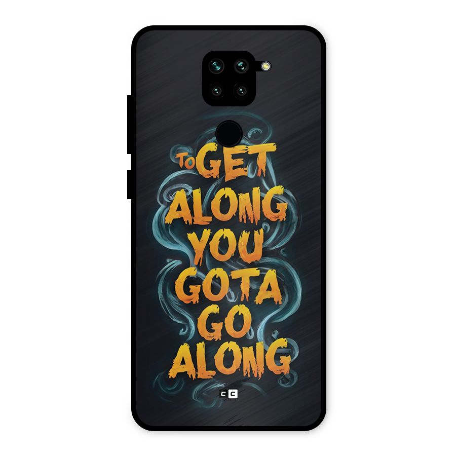 Gota Go Along Metal Back Case for Redmi Note 9