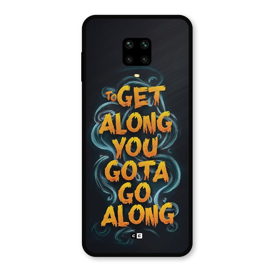 Gota Go Along Metal Back Case for Redmi Note 9 Pro