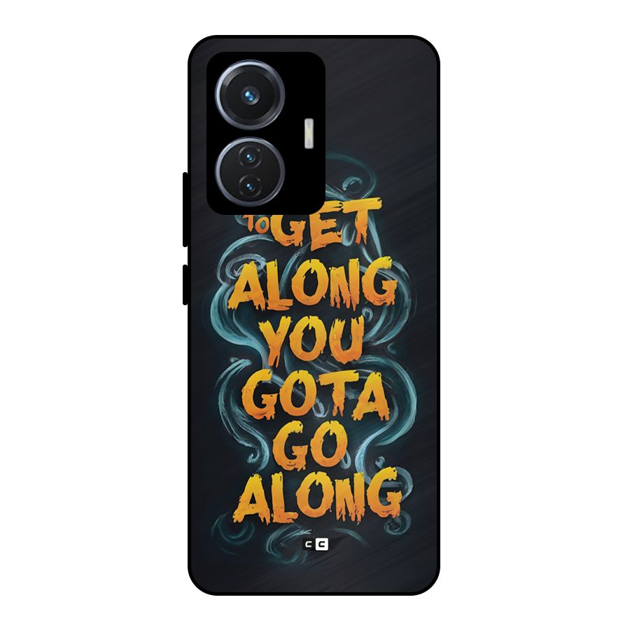 Gota Go Along Metal Back Case for Vivo T1 44W