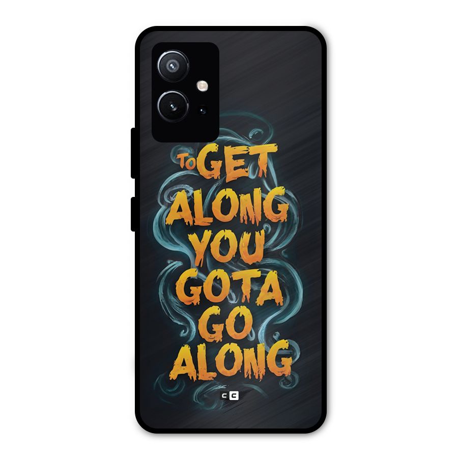 Gota Go Along Metal Back Case for Vivo T1 5G