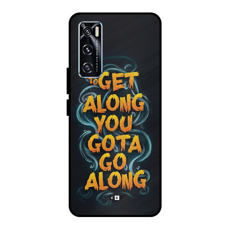 Gota Go Along Metal Back Case for Vivo V20 SE