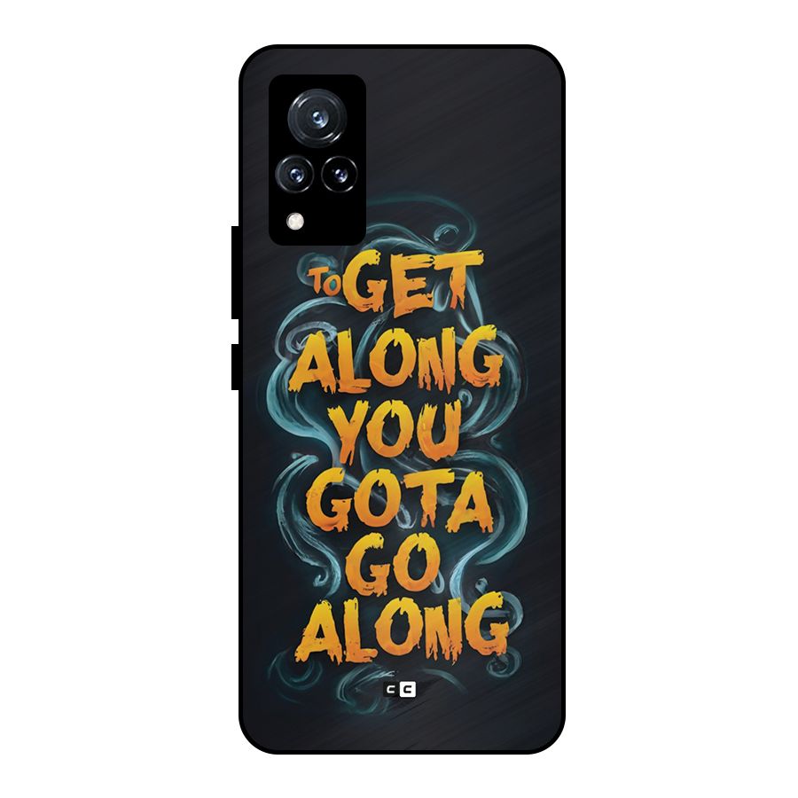 Gota Go Along Metal Back Case for Vivo V21 5G