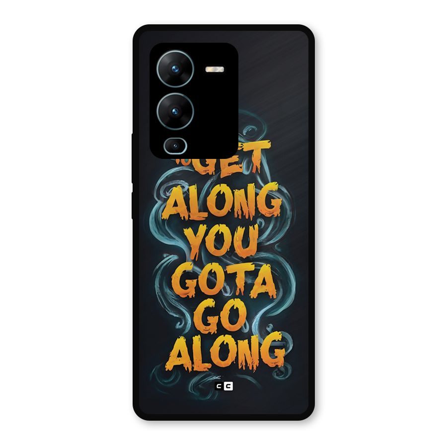 Gota Go Along Metal Back Case for Vivo V25 Pro