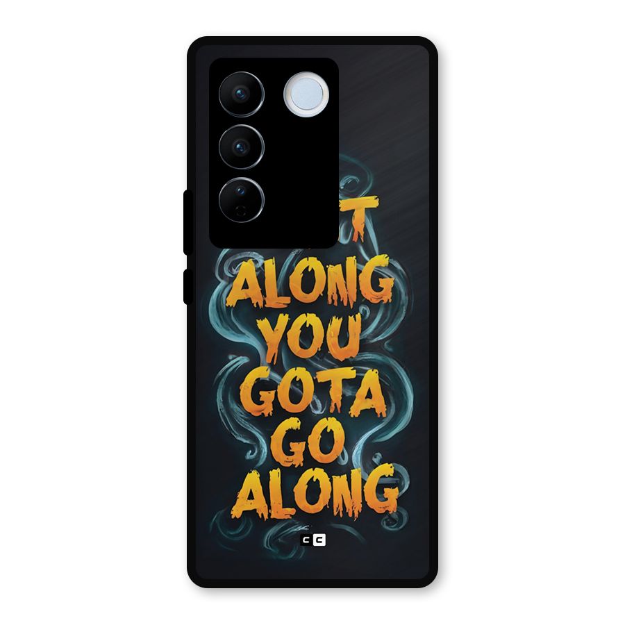 Gota Go Along Metal Back Case for Vivo V27