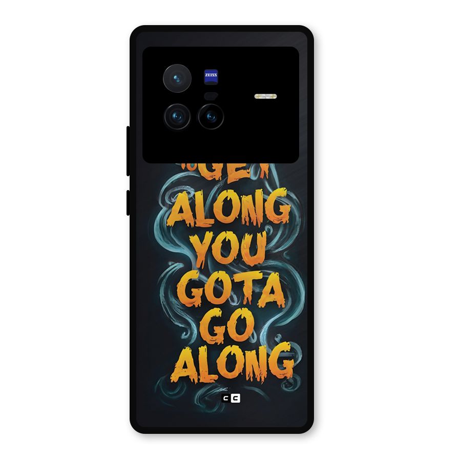 Gota Go Along Metal Back Case for Vivo X80