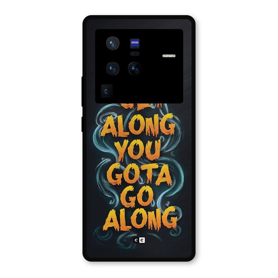 Gota Go Along Metal Back Case for Vivo X80 Pro