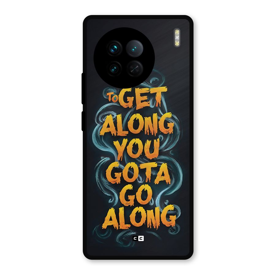 Gota Go Along Metal Back Case for Vivo X90