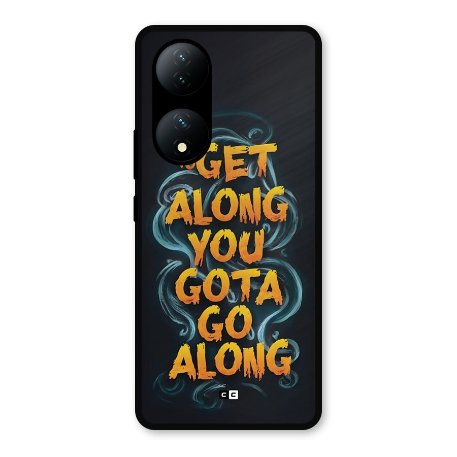 Gota Go Along Metal Back Case for Vivo Y100a