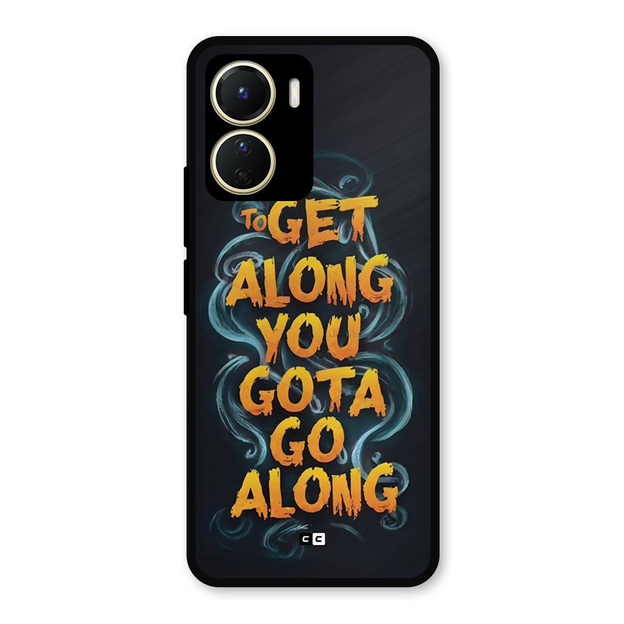 Gota Go Along Metal Back Case for Vivo Y16