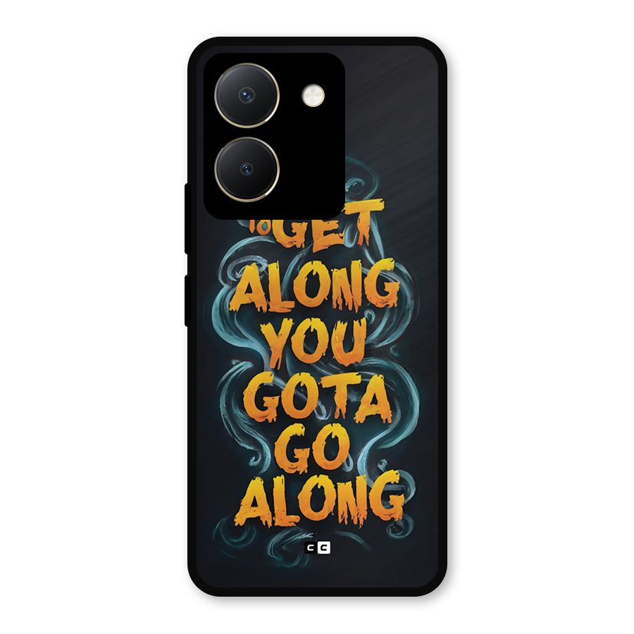 Gota Go Along Metal Back Case for Vivo Y36
