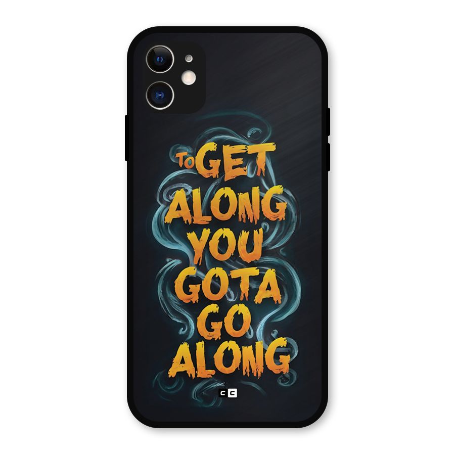 Gota Go Along Metal Back Case for iPhone 11