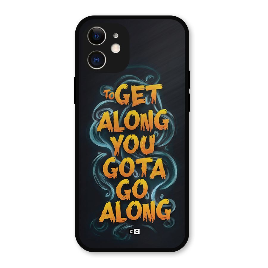 Gota Go Along Metal Back Case for iPhone 12