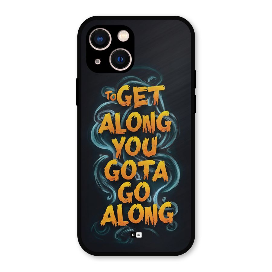 Gota Go Along Metal Back Case for iPhone 13